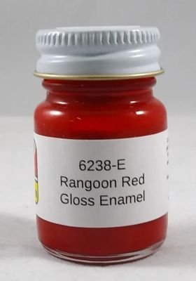 MCW Enamel 6238E Rangoon Red 15ml