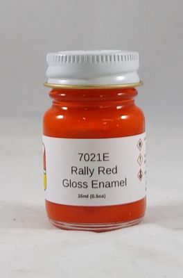 MCW Enamel 7021E Rally Red 15ml