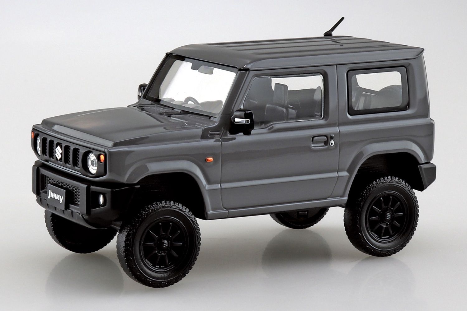 Aoshima 1/32 Suzuki JB64 Jimny Custom Wheel (Medium Gray) Snap Kit 204238