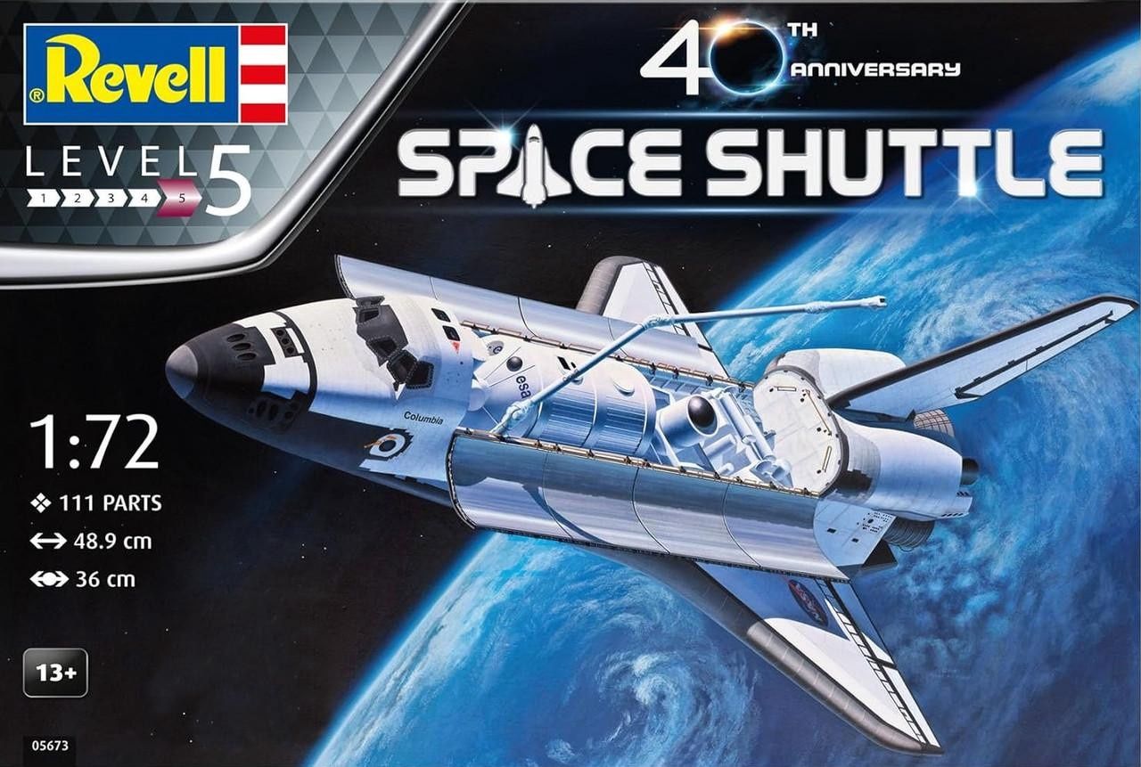 Revell Germany 1/72 Space Shuttle 40th Anniversary 05673
