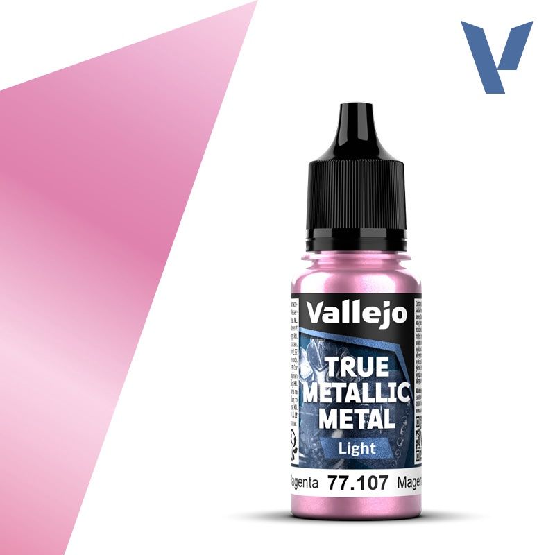 Vallejo True Metallic Crimson Magenta (Light) 77107