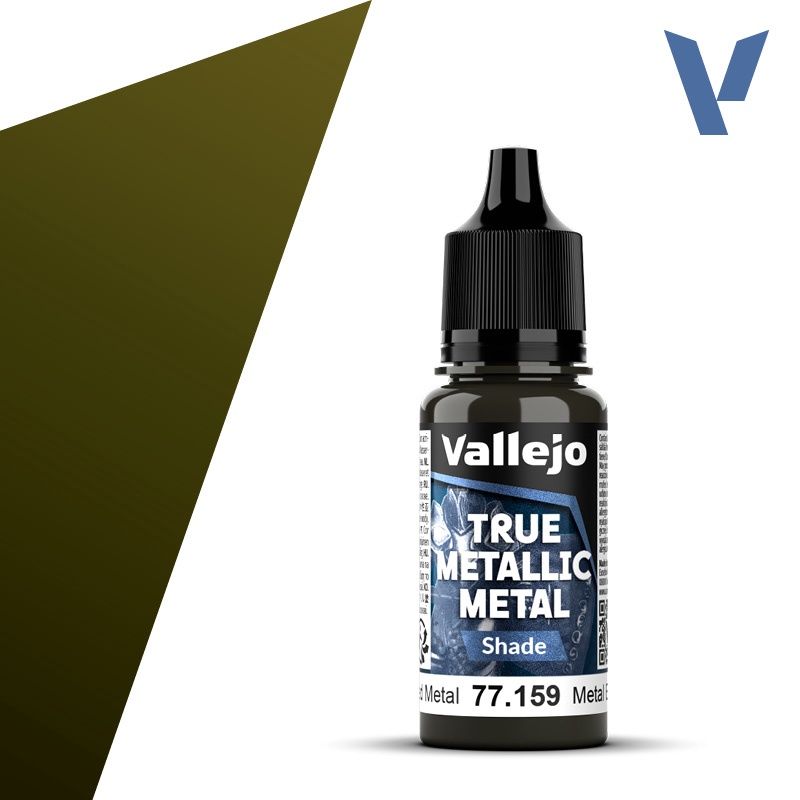 Vallejo True Metallic Aged Metal (Shade) 77159