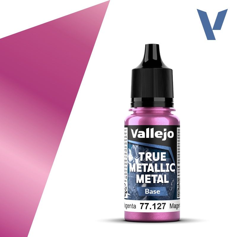 Vallejo True Metallic Crimson Magenta (Base) 77127