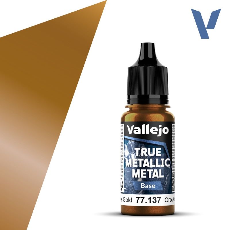Vallejo True Metallic Arcane Gold (Base) 77137