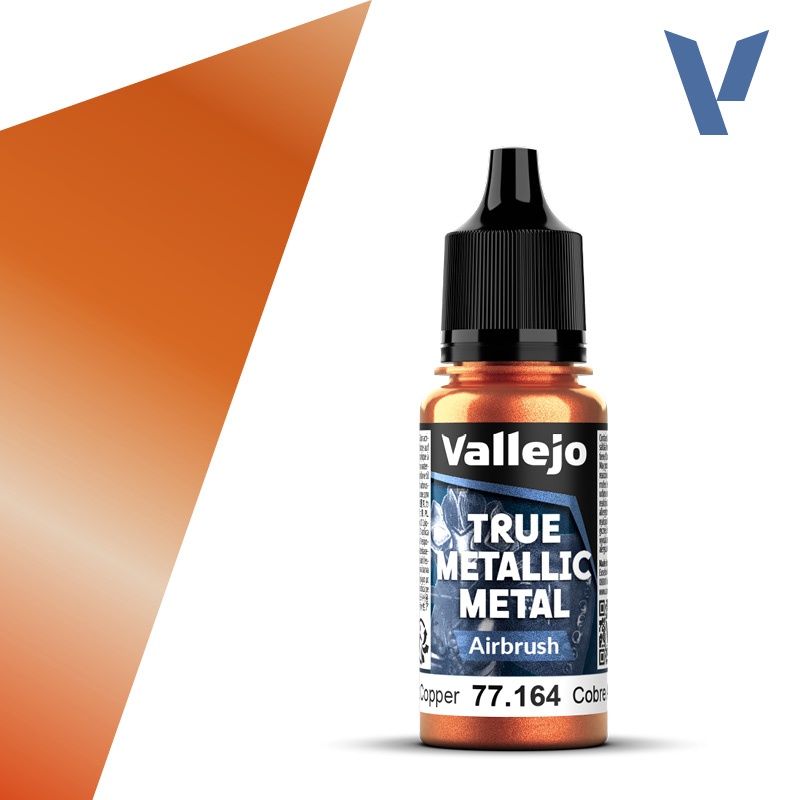 Vallejo True Metallic Ancient Copper (Airbrush) 77164