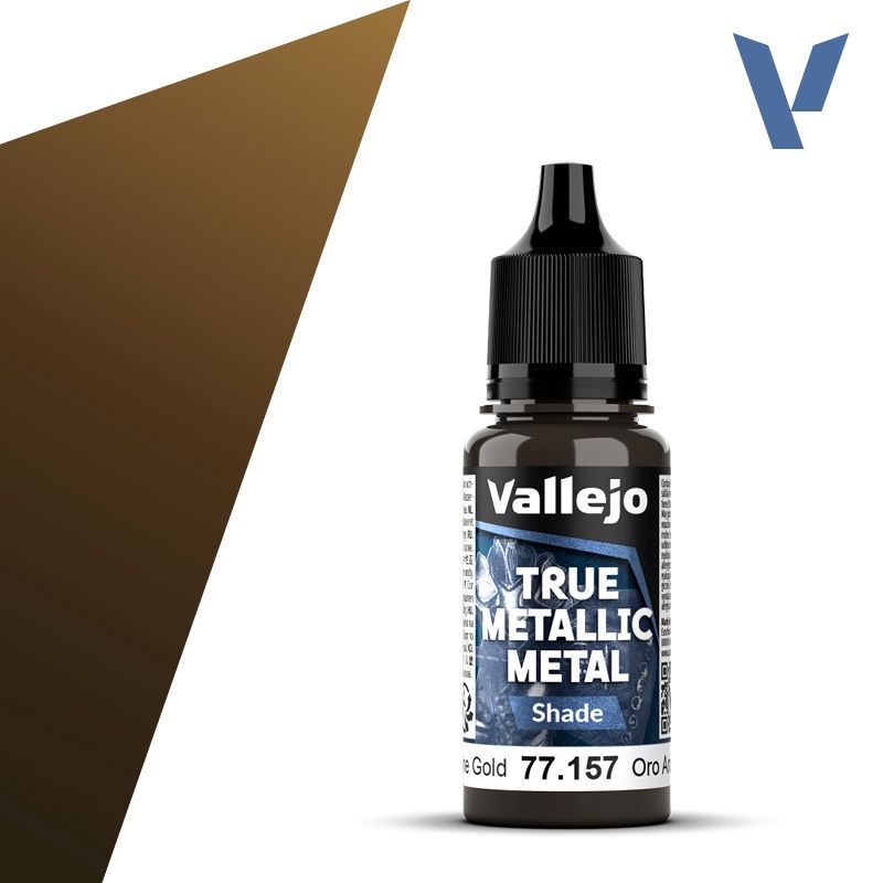 Vallejo True Metallic Arcane Gold (Shade) 77157