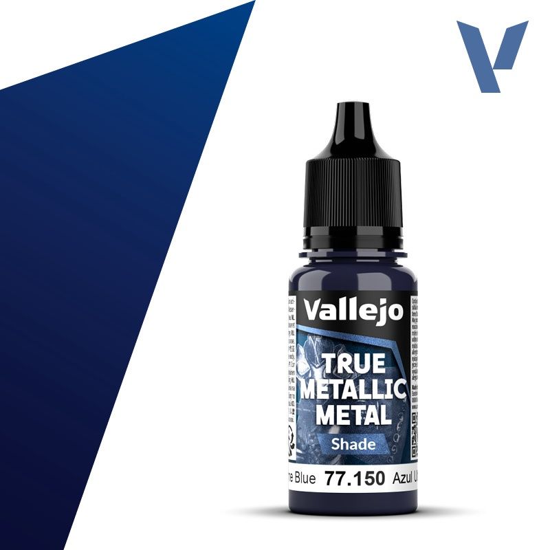 Vallejo True Metallic Ultramarine Blue (Shade) 77150