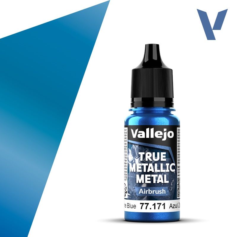 Vallejo True Metallic Sapphire Blue (Airbrush) 77171