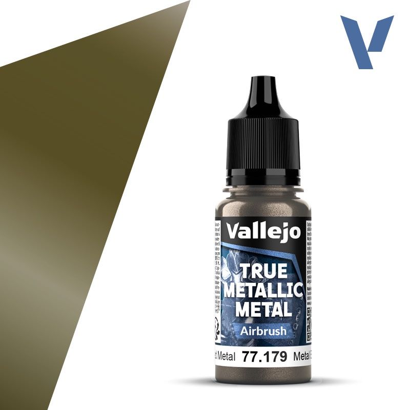 Vallejo True Metallic Aged Metal (Airbrush) 77179
