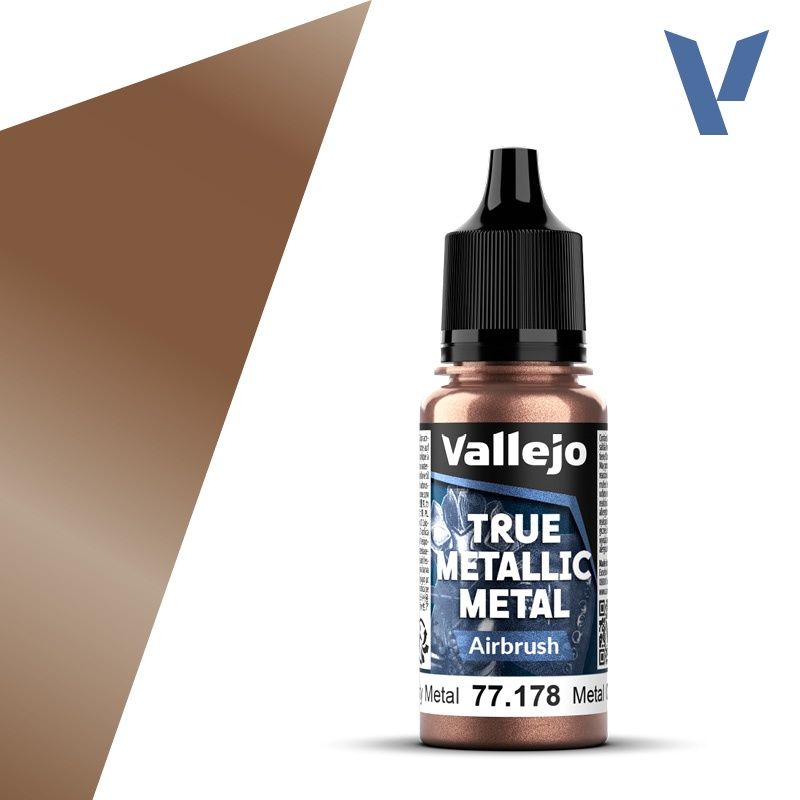 Vallejo True Metallic Rusty Metal (Airbrush) 77178