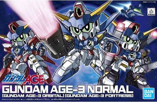 Bandai  SD Gundam BB Senshi Gundam Age-3 (Normal/Orbital/Fortress) 5063516