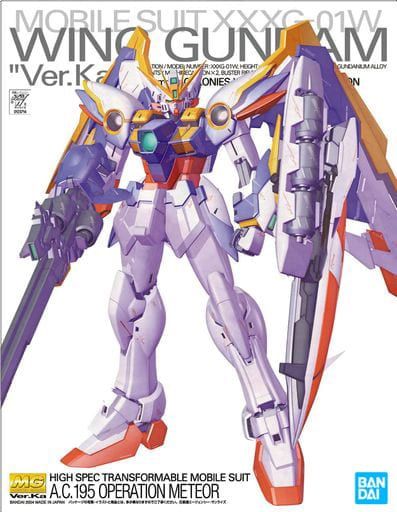 Bandai 1/100 MG #069 XXXG-01W Wing Gundam Ver.Ka A.C.195 Operation Meteor 5062839