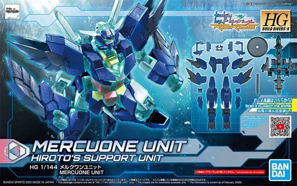 Bandai 1/144 HG Build Divers:R #17 Mercuone Unit Hiroto's Support Unit 5058876