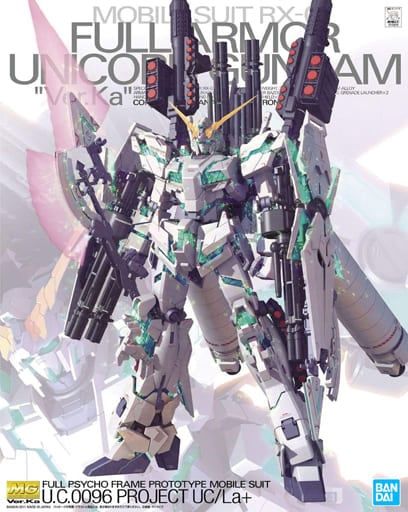 Bandai 1/100 MG #150 RX-0 Full Armor Unicorn Gundam "Ver. Ka" U.C.0096 Project UC/La+ 5061589
