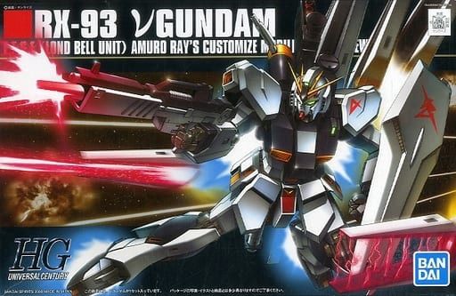 Bandai 1/144 HGUC #086 RX-93 Nu-Gundam (E.F.S.F.Lond Bell Unit) Amuro Ray's Customize Mobile Suit for New Type 5057953