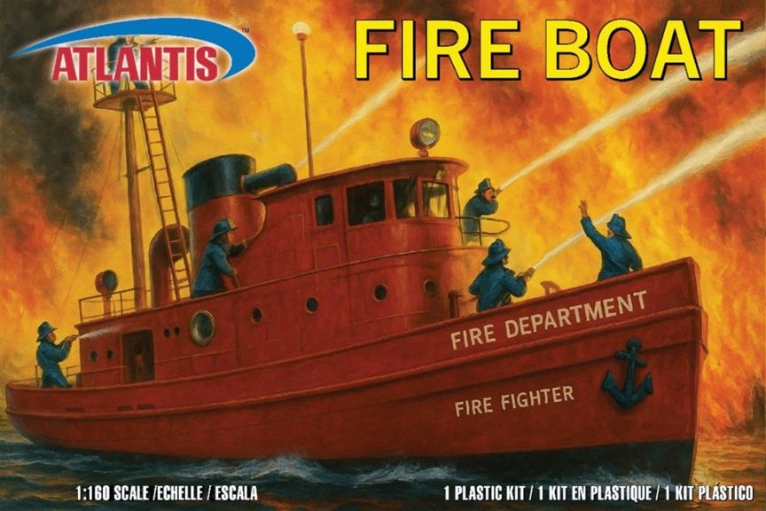 Atlantis 1/160 Fire Boat 72121