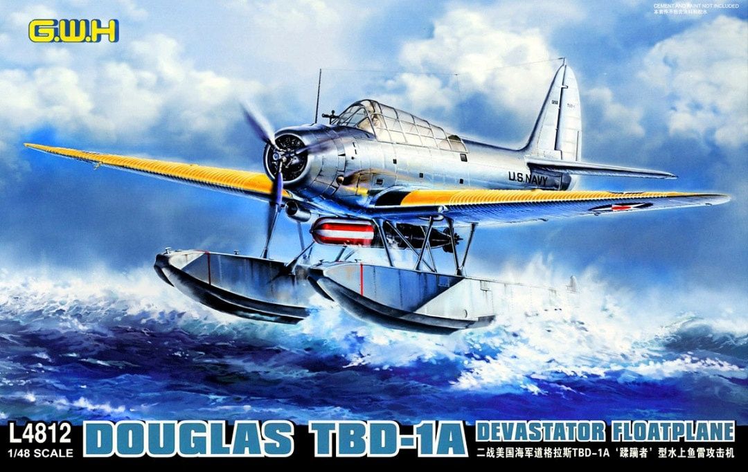 Great Wall Hobby 1/48 Douglas TBD-1A Devastator Floatplane L4812