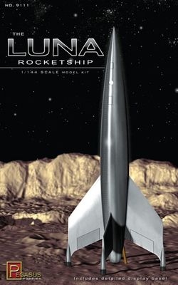 Pegasus 1/144 The Luna Rocketship 9111
