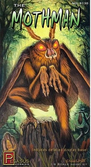 Pegasus 1/8 The Mothman Cryptozoology Series 9130