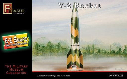 Pegasus 1/48 V-2 Rocket E-Z Snapz 8416
