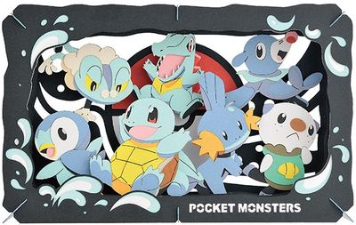 Ensky Paper Theater PK-L05 Type: Water "Pokemon" 51764