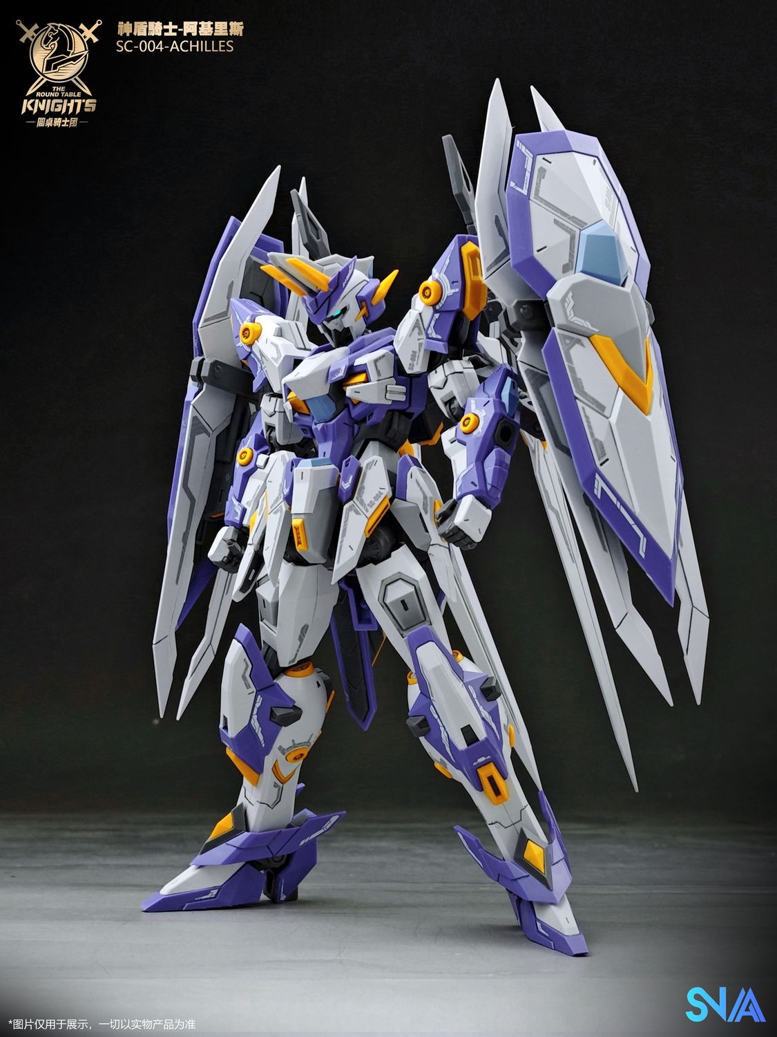 SNAA 1/144 Round Table Knights -Achilles SC-004