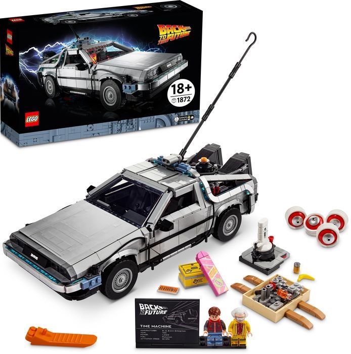 LEGO Icons Back to The Future Time Machine 10300
