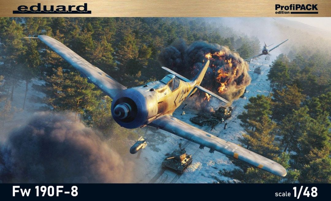 Eduard 1/48 Fw 190F-8 [ProfiPACK] 82139