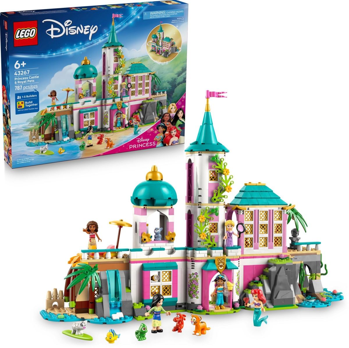 LEGO Disney Princess Castle &amp; Royal Pets 43267