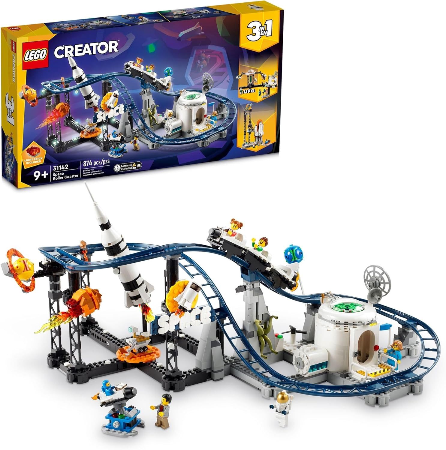 LEGO Creator Space Roller Coaster 31142