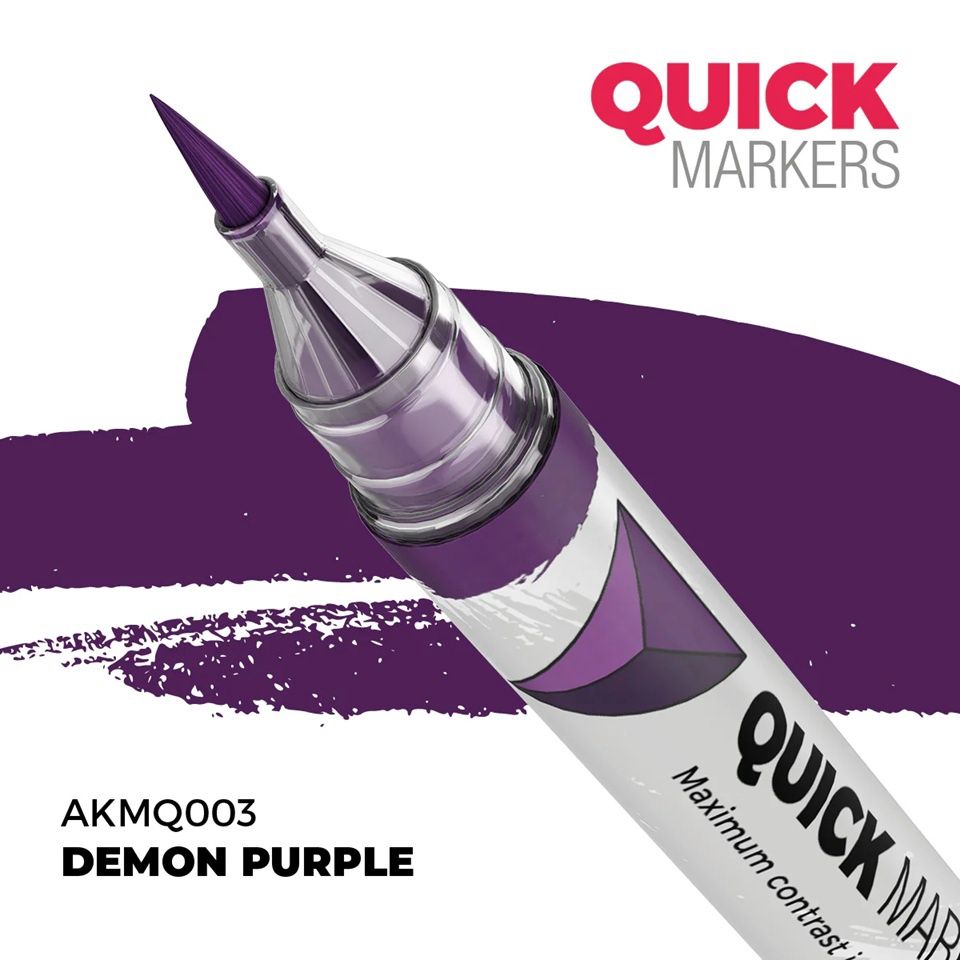 AK Interactive Quick Marker Demon Purple MQ003