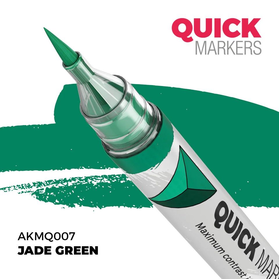 AK Interactive Quick Marker Jade Green MQ007