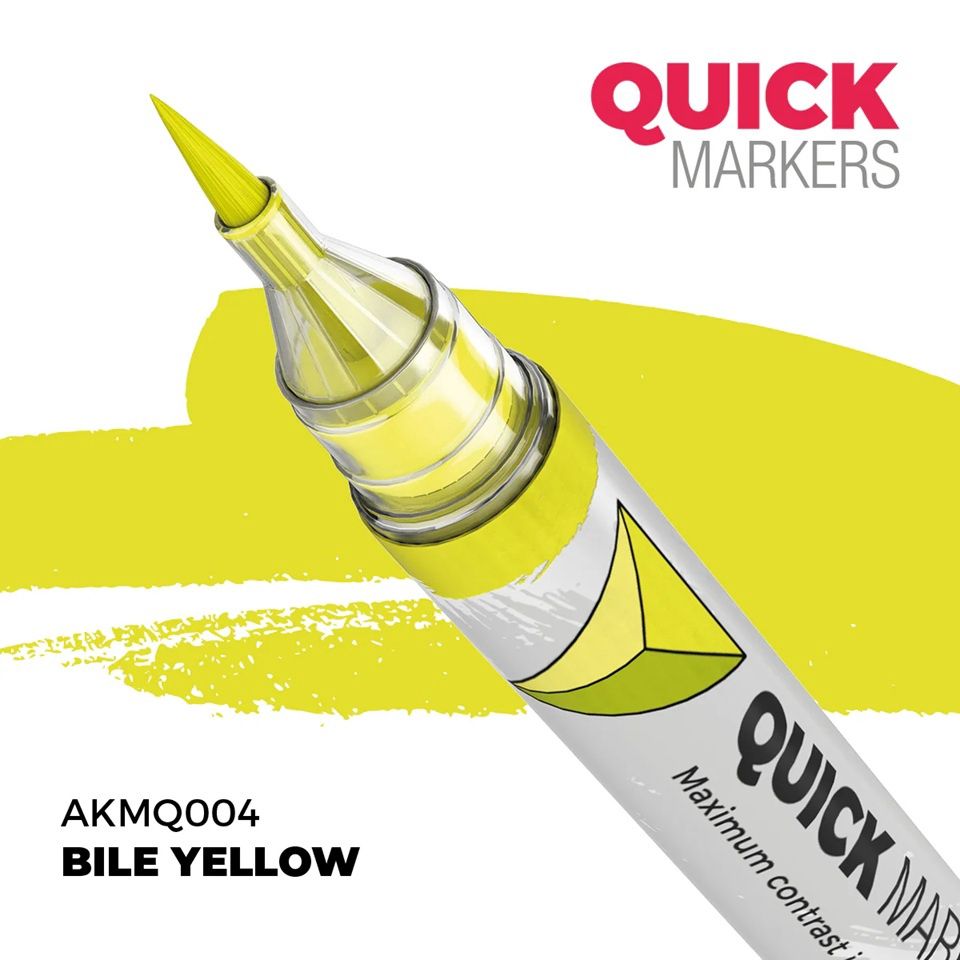 AK Interactive Quick Marker Bile Yellow MQ004