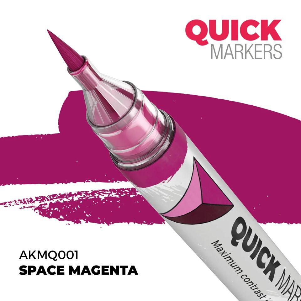 AK Interactive Quick Marker Space Magenta MQ001