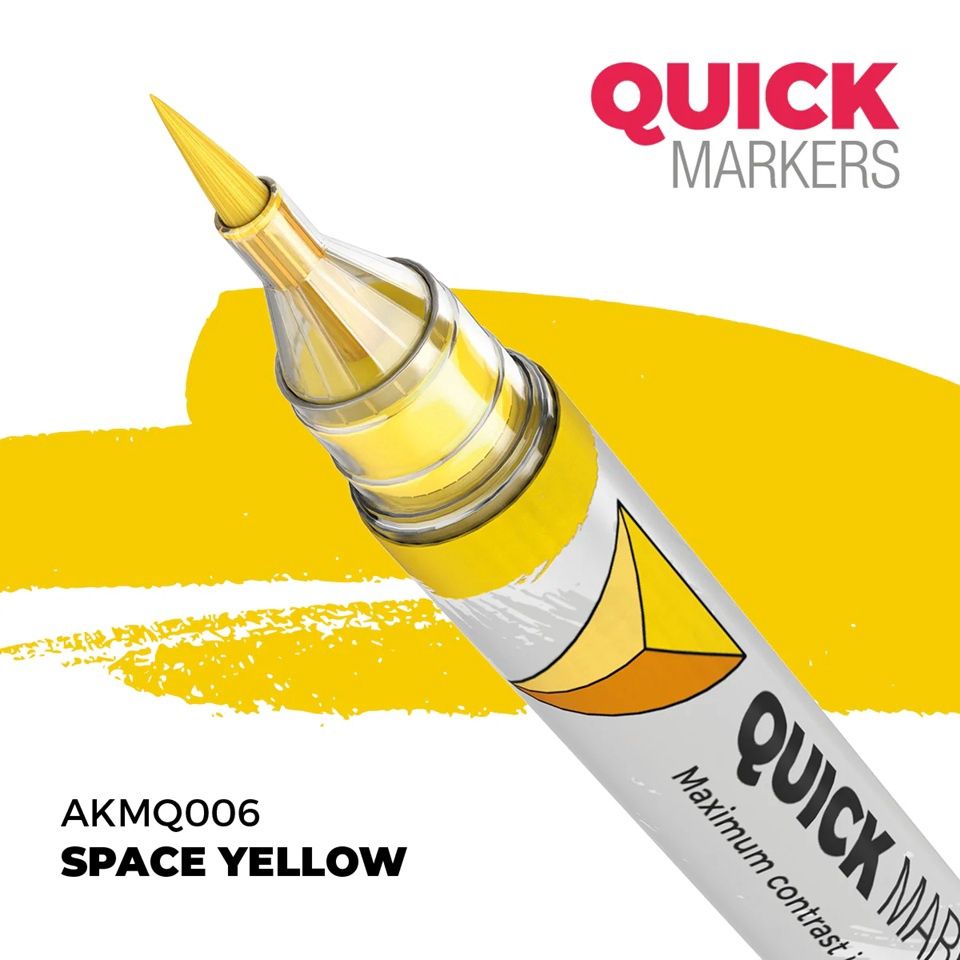 AK Interactive Quick Marker Space Yellow MQ006