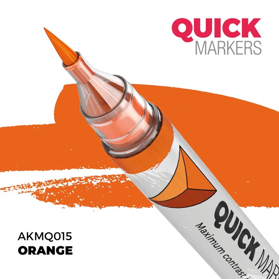 AK Interactive Quick Marker Orange MQ015