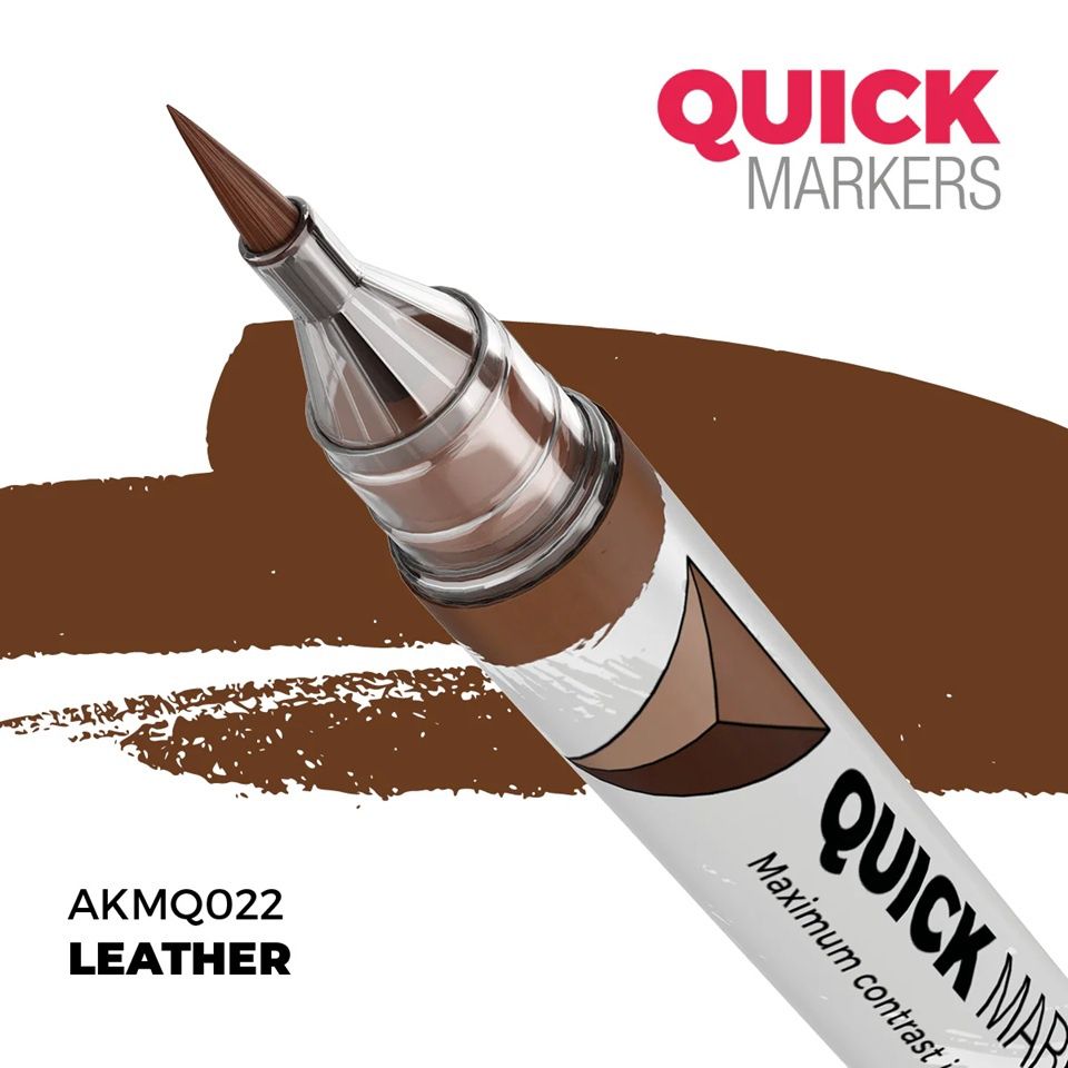 AK Interactive Quick Marker Leather MQ022