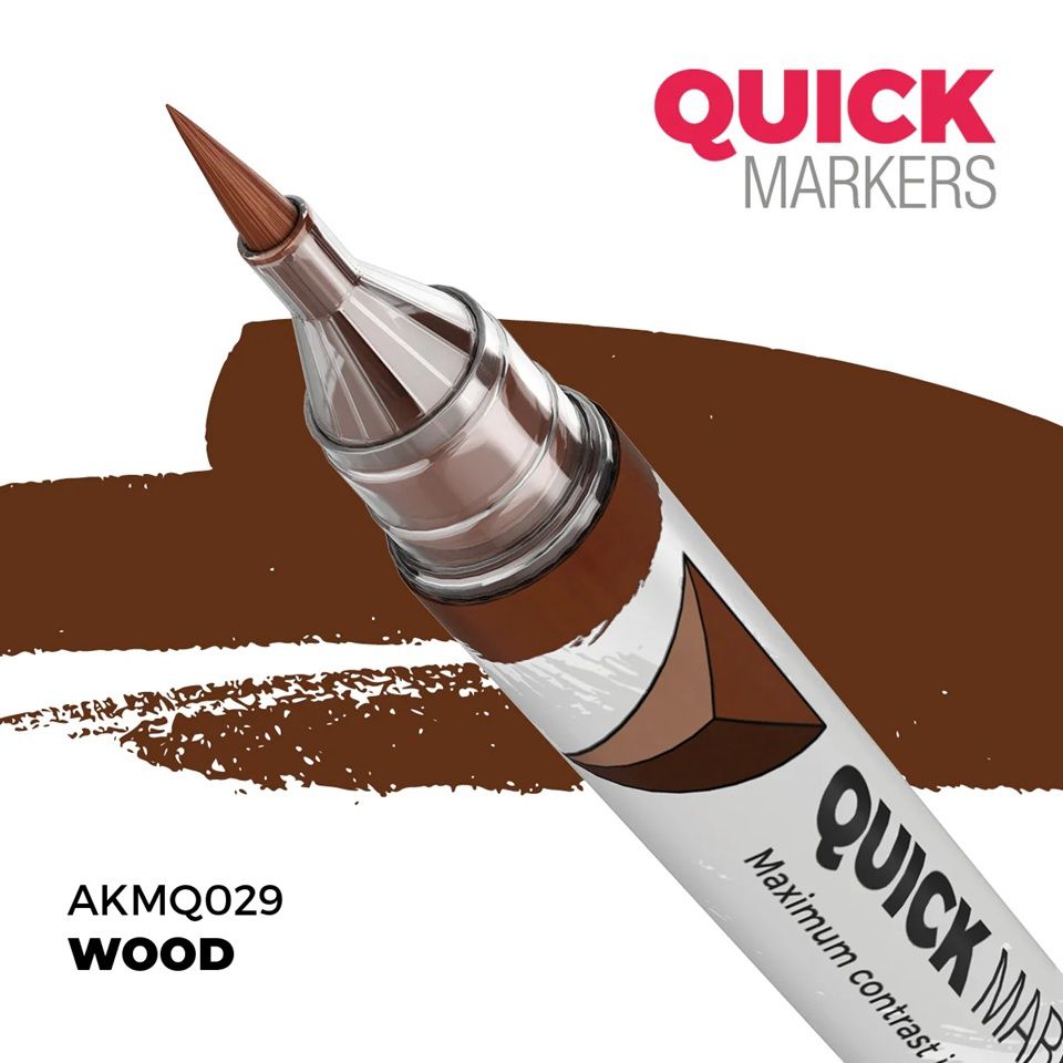 AK Interactive Quick Marker Wood MQ029