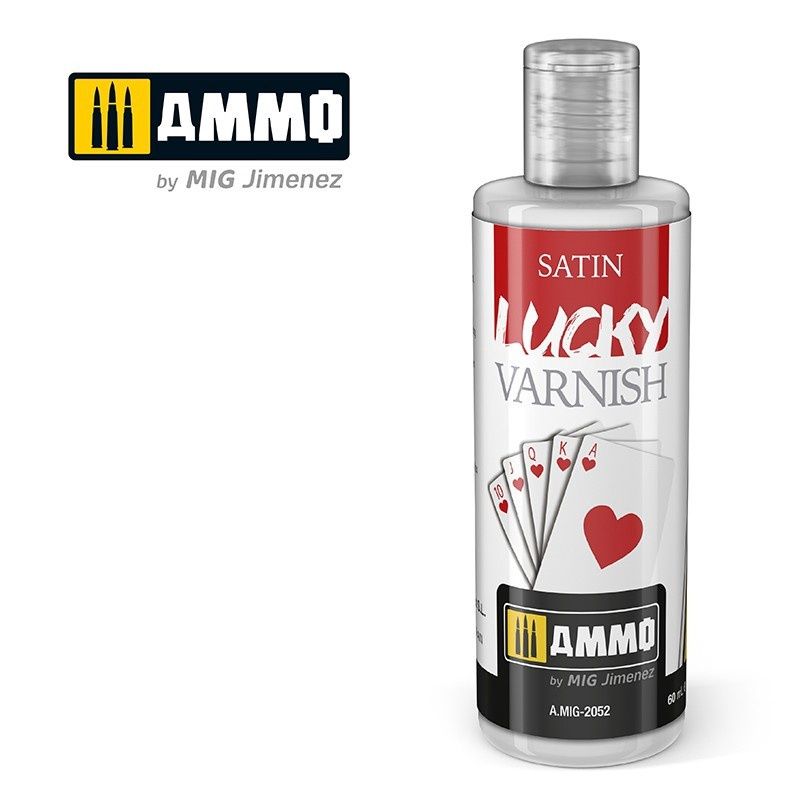 AMMO by Mig Lucky Varnish - Satin (60ml) 2052