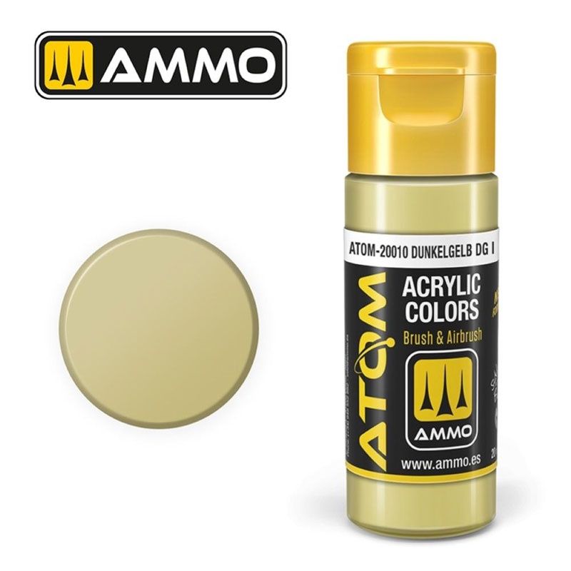 AMMO by Mig ATOM Dunkelgelb DG I (FS33440) 20ml 20010