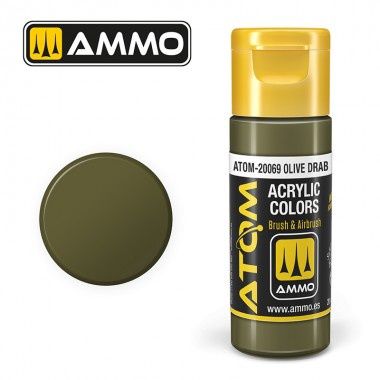 AMMO by Mig ATOM Olive Drab (FS34087) 20ml 20069