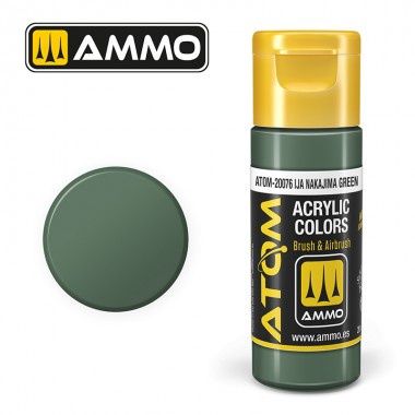 AMMO by Mig ATOM IJA Nakajima Green (FS34102) 20ml 20076