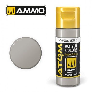 AMMO by Mig ATOM Midgrey (FS26420) 20ml 20003