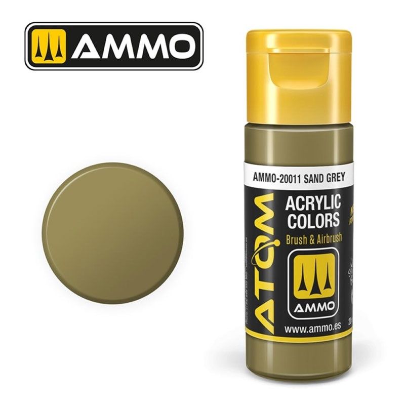 AMMO by Mig ATOM Sand Grey (FS30277) 20ml 20011
