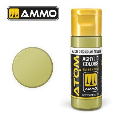 AMMO by Mig ATOM Khaki Green (FS24552) 20ml 20025