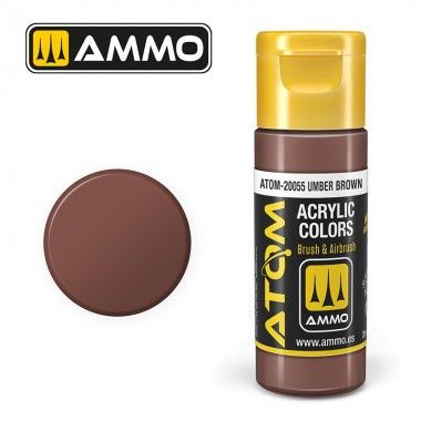 AMMO by Mig ATOM Umber Brown (FS30111) 20ml 20055