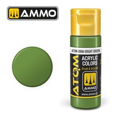 AMMO by Mig ATOM Bright Green (FS34138) 20ml 20084