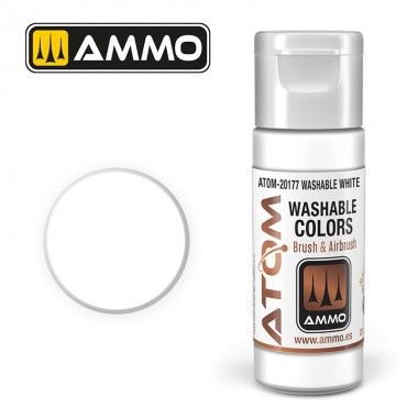 AMMO by Mig ATOM Washable White 20ml 20177