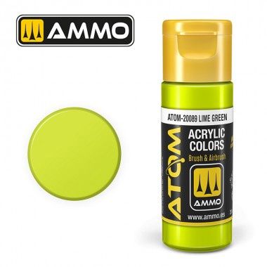 AMMO by Mig ATOM Lime Green 20ml 20089
