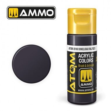 AMMO by Mig ATOM Dunkelgrau RAL7021 (FS26081) 20ml 20160